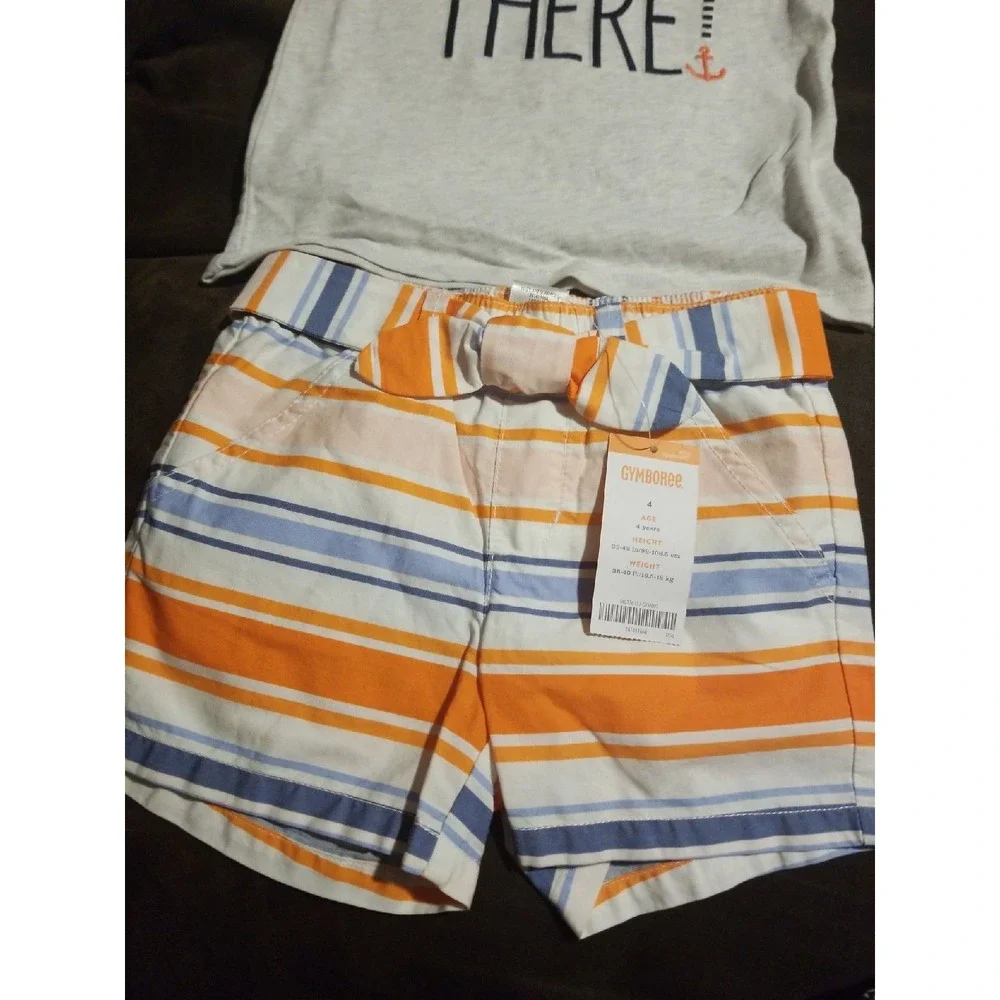 Gymboree cutie on the coast outfit‎ 4 nwt